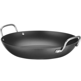
Universali serviravimo keptuvė pagaminta iš anglinio plieno, skersmuo 264mm
