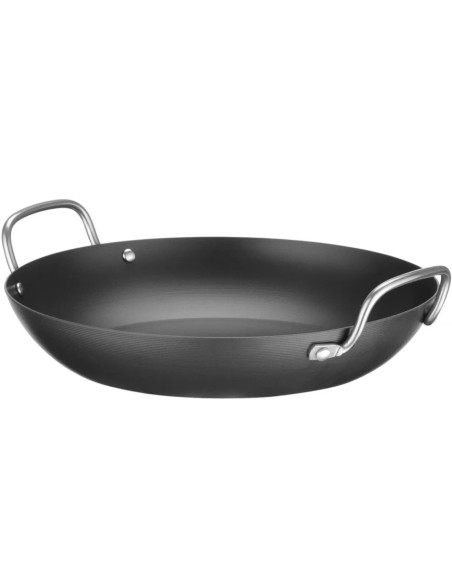 
Universali serviravimo keptuvė pagaminta iš anglinio plieno, skersmuo 264mm
