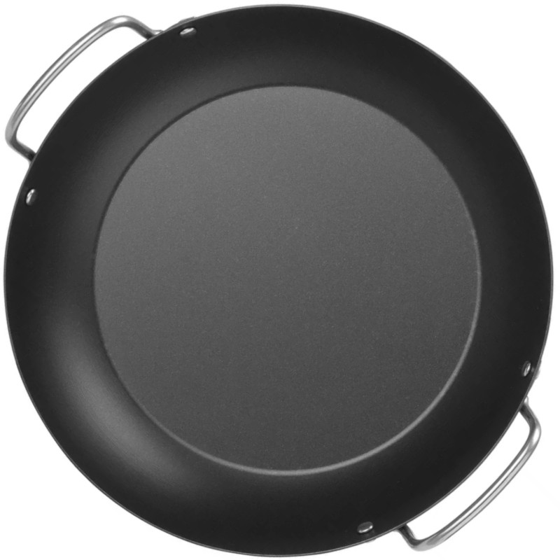 
Universali serviravimo keptuvė pagaminta iš anglinio plieno, skersmuo 264mm
