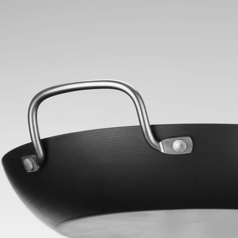 
Universali serviravimo keptuvė pagaminta iš anglinio plieno, skersmuo 264mm
