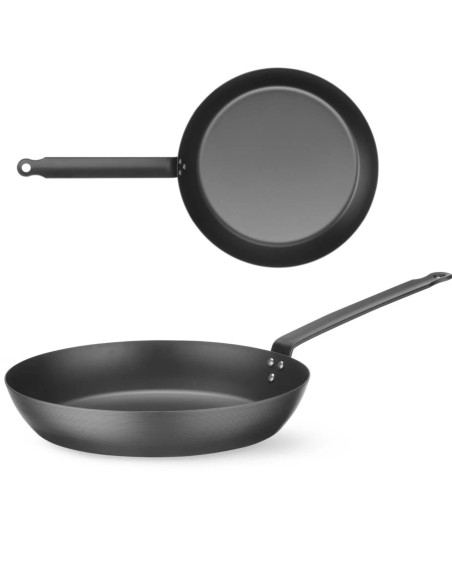 
Keptuvė visų tipų viryklėms iš anglinio plieno, skersmuo 264mm
