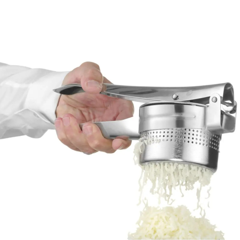 
Rankinis plieninis bulvių presas 270 x 100 x 95 mm
