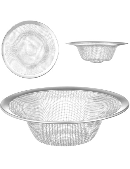 
Apvalus nutekėjimo filtras kriauklei STEEL sk. 110x35 mm
