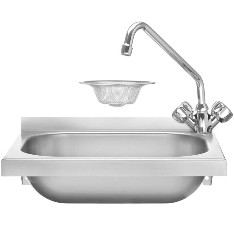 
Apvalus nutekėjimo filtras kriauklei STEEL sk. 110x35 mm
