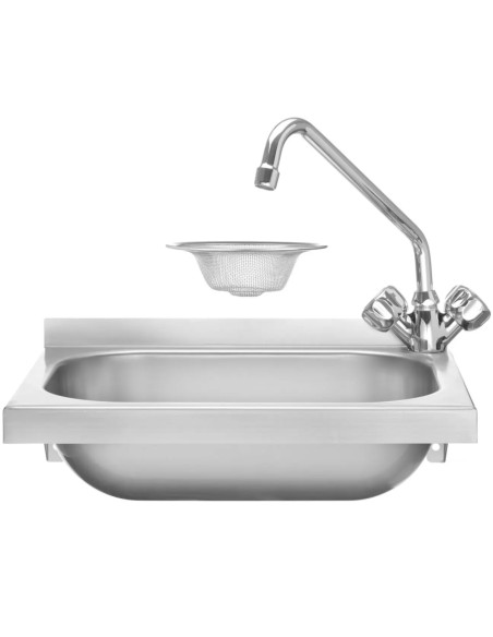 
Apvalus nutekėjimo filtras kriauklei STEEL sk. 110x35 mm
