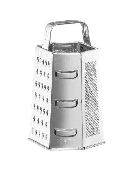 
6 pusių virtuvinė tarka daržovėms ir sūriui 135 x 113 x 215 mm
