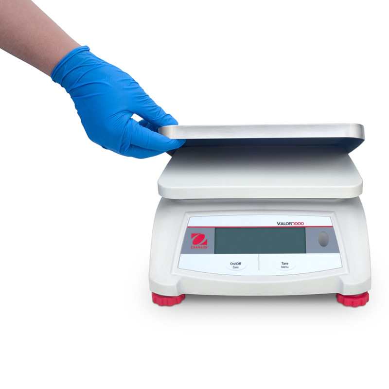 Stalo svarstyklių maitinimo valdymo pagalbinė įranga VALOR 1000 6kg / 1g - OHAUS V12P6