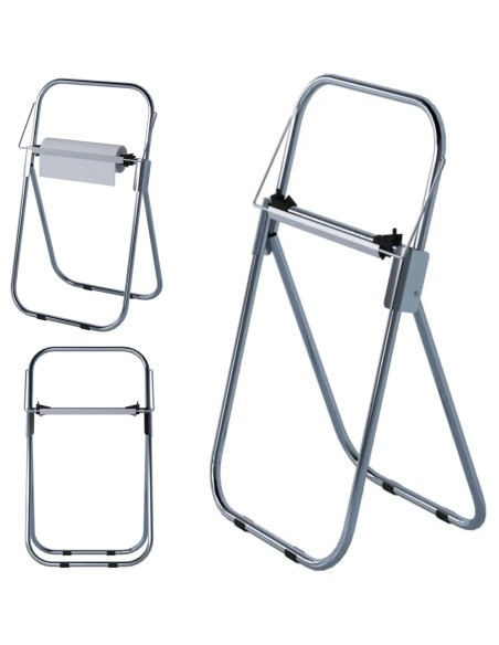 
Laisvai pastatomas popierinių rankšluosčių dozatoriaus stovas 430 mm ritiniui
