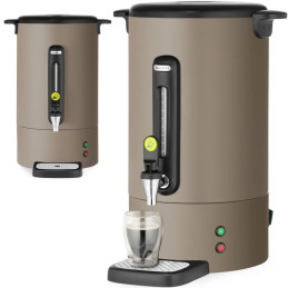 
Kavos virimo aparatas su čiaupu, lašelių padėklu, 14 l, 1750 W - taupe
