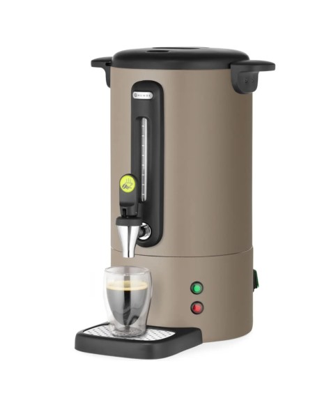 Kavos virimo aparatas su čiaupu, lašelių padėklu, 7 l, 1050 W - taupe
 
Kavos virimo aparatas su čiaupu, lašelių padėklu, 7 l, 1050 W - taupe