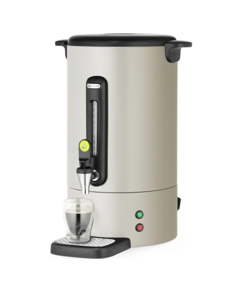 Kavos virimo aparatas su čiaupu, lašelių padėklu, 14 l, 1750 W - šviesiai pilka
 
Kavos virimo aparatas su čiaupu, lašelių padėklu, 14 l, 1750 W - šviesiai pilka