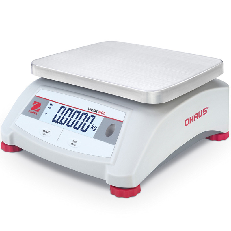 VALOR 1000 elektroninės gastronomijos valdymo stalo svarstyklės 15kg / 2g - OHAUS V12P15