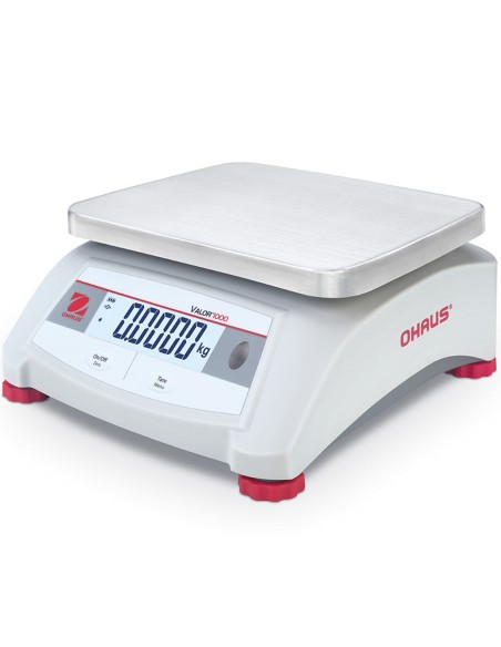 VALOR 1000 elektroninės gastronomijos valdymo stalo svarstyklės 15kg / 2g - OHAUS V12P15 VALOR 1000 elektroninės gastronomijos valdymo stalo svarstyklės 15kg / 2g - OHAUS V12P15