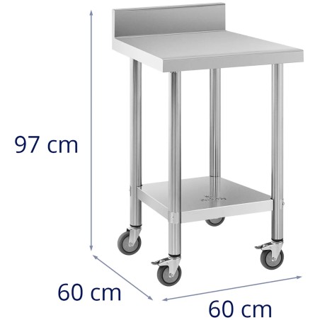 Stalviršis ant ratų su briauna 2 lygiai 60 x 60 cm PLIENAS iki 120 kg
 
Stalviršis ant ratų su briauna 2 lygiai 60 x 60 cm PLIENAS iki 120 kg