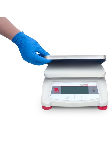 VALOR 1000 elektroninės gastronomijos valdymo stalo svarstyklės 15kg / 2g - OHAUS V12P15 VALOR 1000 elektroninės gastronomijos valdymo stalo svarstyklės 15kg / 2g - OHAUS V12P15