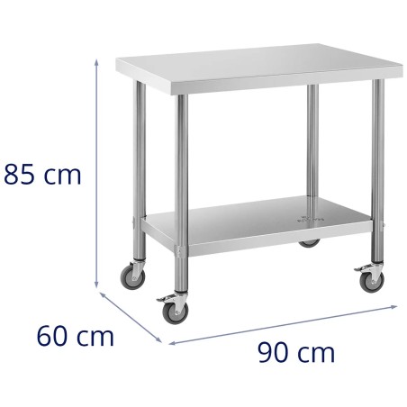 Stalo stalviršis ant ratų 2 lygių 60 x 90 cm PLIENAS iki 145 kg
 
Stalo stalviršis ant ratų 2 lygių 60 x 90 cm PLIENAS iki 145 kg