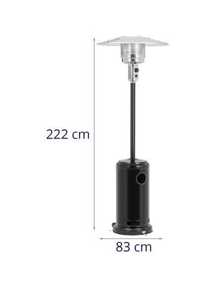 Skėtis dujinis šildymo lempa terasos šildytuvas 221 cm 13 kW
 
Skėtis dujinis šildymo lempa terasos šildytuvas 221 cm 13 kW