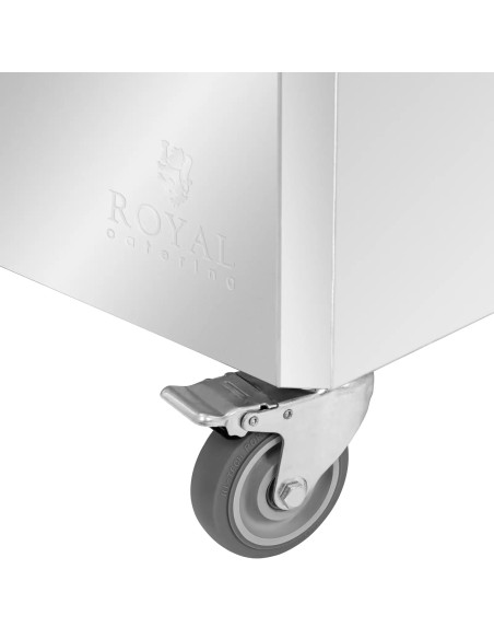 Vežimėlio konteineris miltams, biriems produktams, 18 l, 70,5 x 40,5 x 79 cm
 
Vežimėlio konteineris miltams, biriems produktams, 18 l, 70,5 x 40,5 x 79 cm
