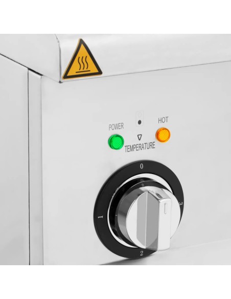 Elektrinė viryklė su gartraukiu, 2 šildymo zonos, 4,6 kW, 400 V
 
Elektrinė viryklė su gartraukiu, 2 šildymo zonos, 4,6 kW, 400 V