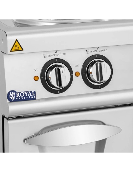 Atskirai pastatoma elektrinė viryklė su spintele, 4 kaitvietės, 10,4 kW, 400 V
 
Atskirai pastatoma elektrinė viryklė su spintele, 4 kaitvietės, 10,4 kW, 400 V
