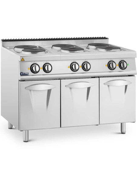 Atskirai pastatoma elektrinė viryklė su spintele, 6 šildymo zonos, 15,6 kW, 400 V
 
Atskirai pastatoma elektrinė viryklė su spintele, 6 šildymo zonos, 15,6 kW, 400 V