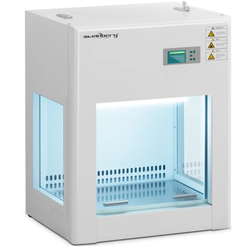 
Laboratorinė laminarinė kamera steriliam darbui 480 x 340 x 370 mm 110 W
