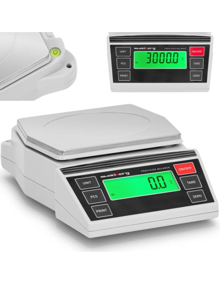 Papuošalų laboratorinių svarstyklių precizinis LCD 2-3000g / 0,1g
 
Papuošalų laboratorinių svarstyklių precizinis LCD 2-3000g / 0,1g