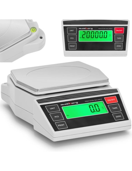 Papuošalų laboratorinių svarstyklių precizinis LCD 2-20000g / 0,1g
 
Papuošalų laboratorinių svarstyklių precizinis LCD 2-20000g / 0,1g