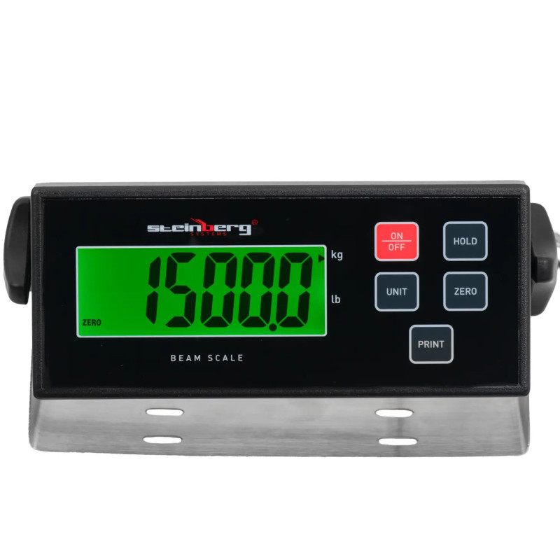 LCD 1500 / 0,5 kg slydimo padėklų skalė 121 x 84 cm