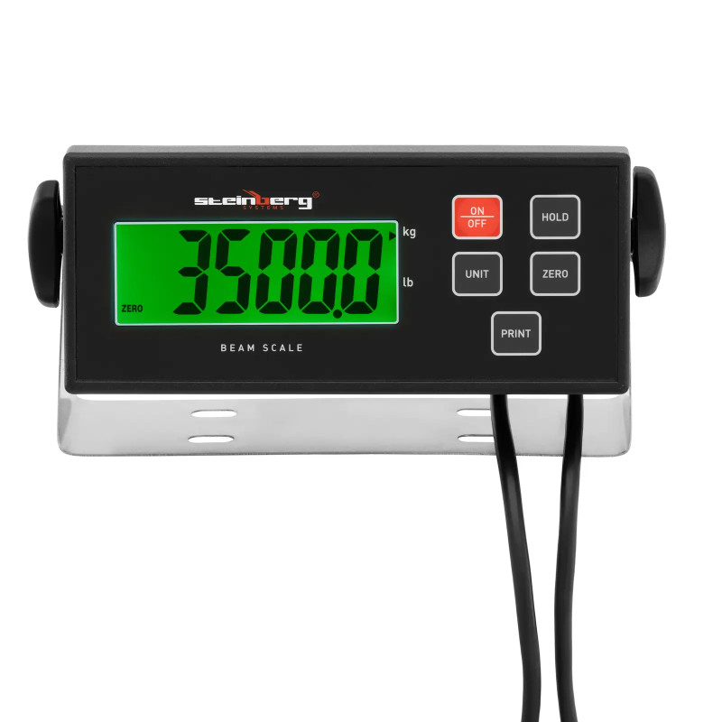 
LCD 3500 / 0,5 kg 100 x 10 cm padėklų slydimo sijos skalė
