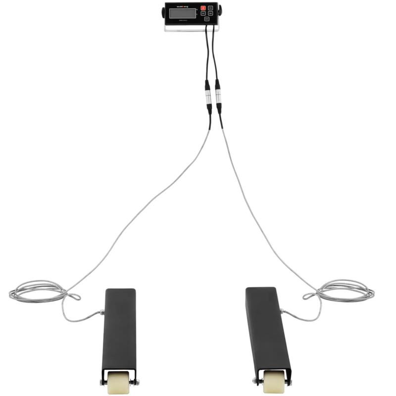 LCD 3500 / 0,5 kg 100 x 10 cm padėklų slydimo sijos skalė