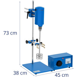 
Mechaninė laboratorinė maišyklė su spaustukais 40 l indams 3000 aps./ min.
