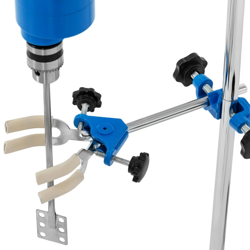 Mechaninė laboratorinė maišyklė su spaustukais LED indams 15 l 1500 aps./ min.