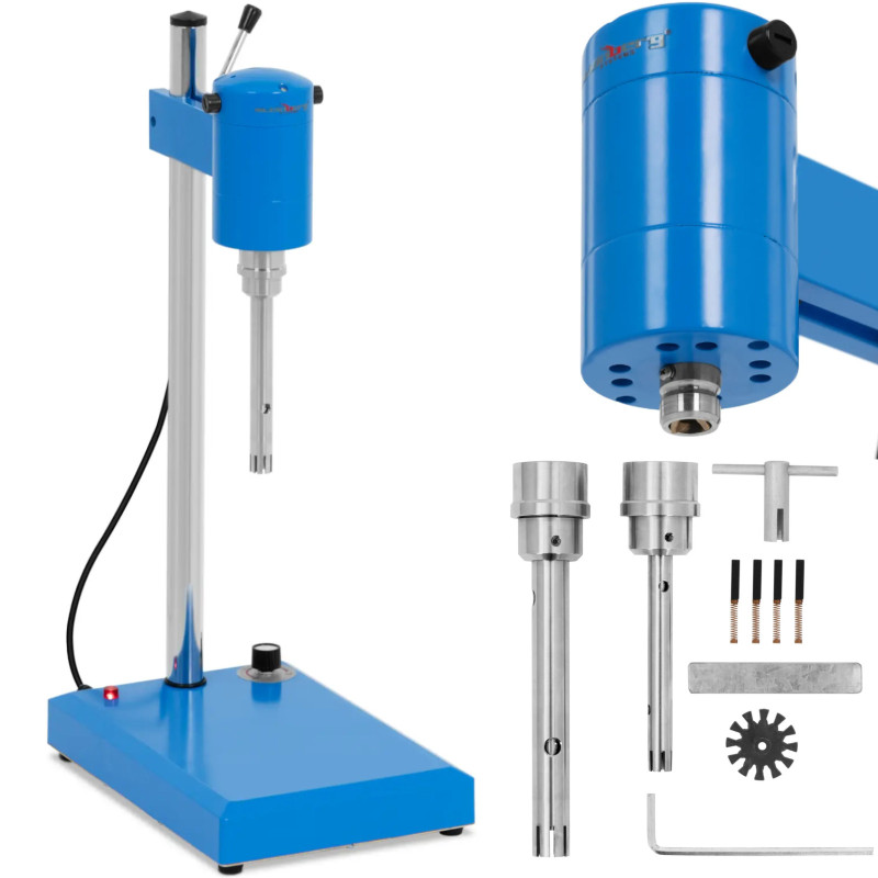 
Laboratorinis homogenizatorius reguliuojamas iki 23000 aps./ min 30-1500 ml

