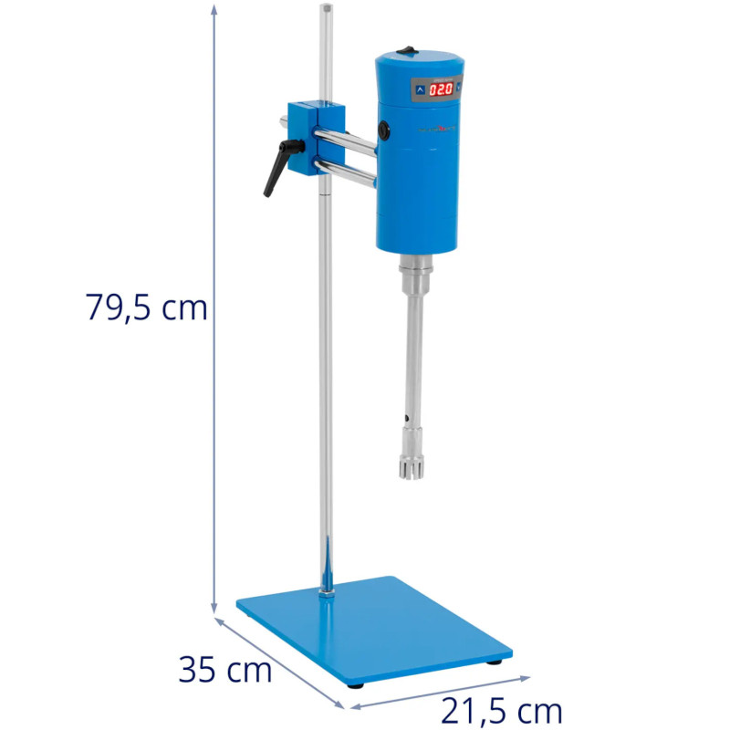 LED laboratorinis homogenizatorius iki 18000 aps./ min 100-5000 ml
