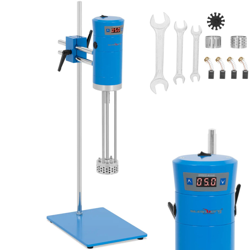 
LED laboratorinis homogenizatorius iki 11000 aps./ min 500-40000 ml
