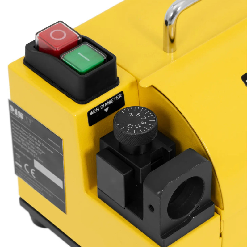 Galandimo šlifuoklis grąžtams sk. 3-13 mm su CBN šlifavimo disku elektrinis 150 W