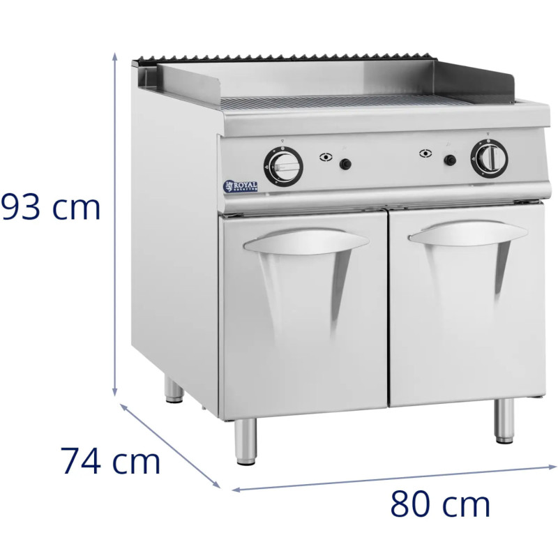 Dujinis griovelis su dvigubais grioveliais su spintele propanui / SND / gamtinėms dujoms 12 kW