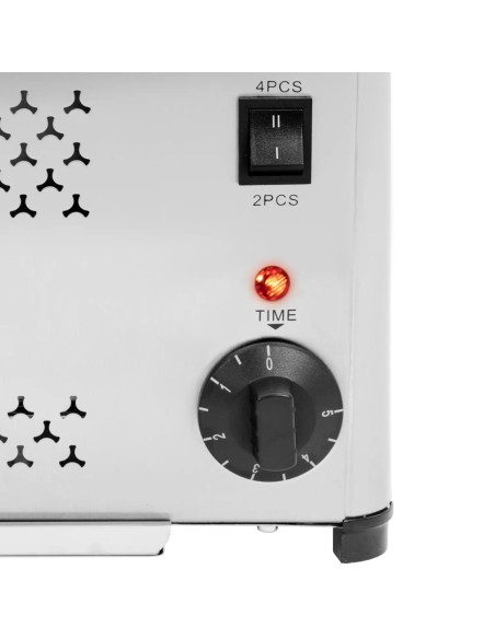 
Skrudintuvas sumuštinių keptuvė 4 skrudintos duonos riekelėms 1800 W
