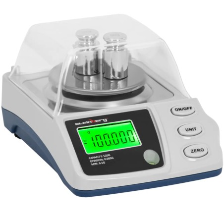 Tikslios laboratorinės svarstyklės su dangteliu 0,1-120 g / 0,005 g
 
Tikslios laboratorinės svarstyklės su dangteliu 0,1-120 g / 0,005 g