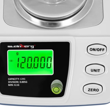 Tikslios laboratorinės svarstyklės su dangteliu 0,1-120 g / 0,005 g
 
Tikslios laboratorinės svarstyklės su dangteliu 0,1-120 g / 0,005 g