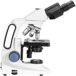 
Mokyklinis optinis mikroskopas su LED apšvietimu, padidinimas 40-1000x
