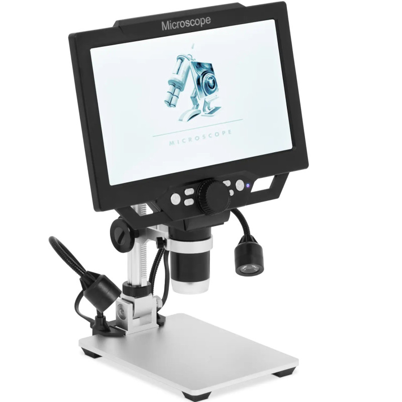 Skaitmeninis mikroskopas su LCD ekranu Full HD 16 MP 1600x