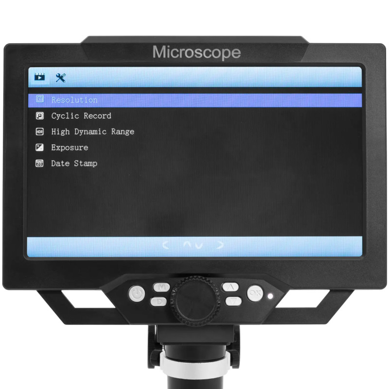 Skaitmeninis mikroskopas su LCD ekranu Full HD 16 MP 1600x