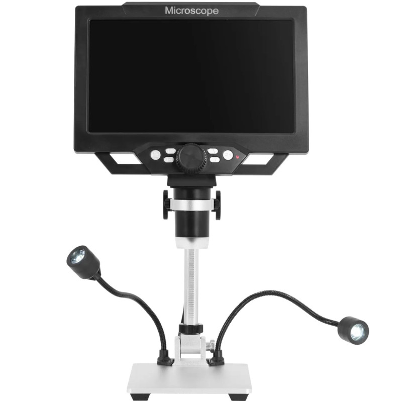 Skaitmeninis mikroskopas su LCD ekranu Full HD 16 MP 1600x