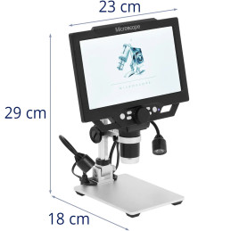 
Skaitmeninis mikroskopas su LCD ekranu Full HD 16 MP 1600x
