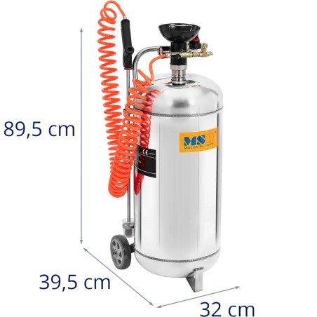 Pneumatinis putų pistoletas su žarna ant ratukų, 10 m, 50 l
 
Pneumatinis putų pistoletas su žarna ant ratukų, 10 m, 50 l