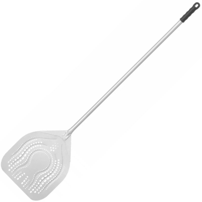 Arena kvadratinė perforuota picos žievelė su lenkta rankena 325 x 1475 mm