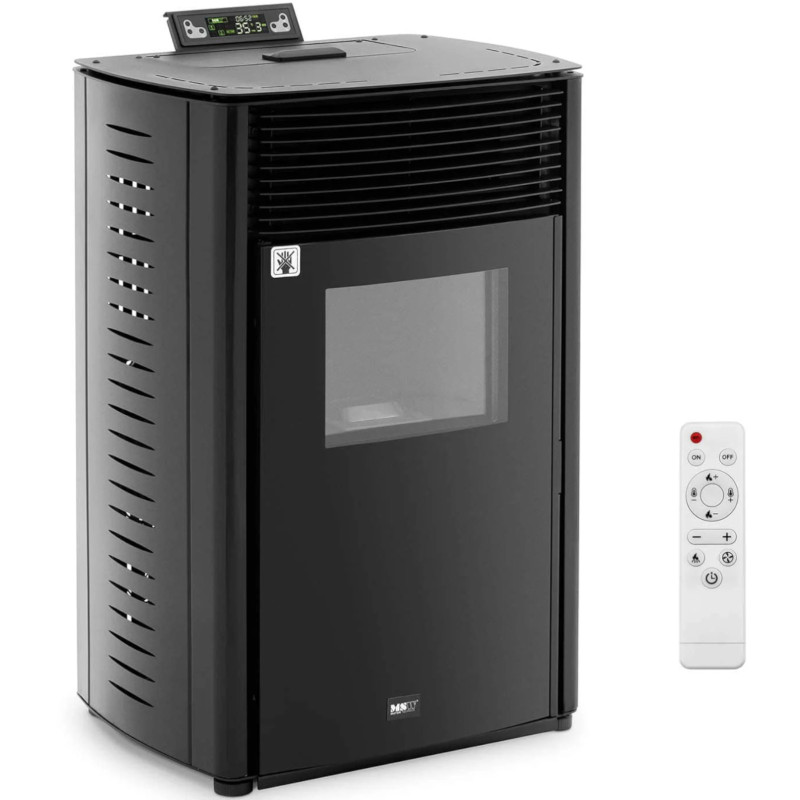 Atskirai pastatoma granulinė krosnelė su pulteliu 50-325 m3 13000 W