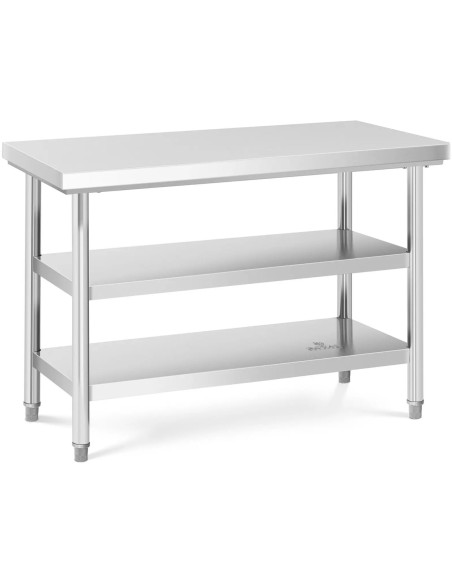 Stalas, centrinis stalviršis, plieninis, 3 lygiai, 120 x 60 cm, iki 600 kg
 
Stalas, centrinis stalviršis, plieninis, 3 lygiai, 120 x 60 cm, iki 600 kg